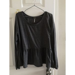 Long sleeve boho style top